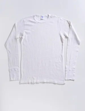 1-Pack Slub Thermal - White