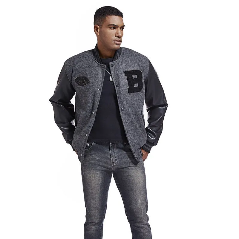 American Baseball Jacket Casual Stitching