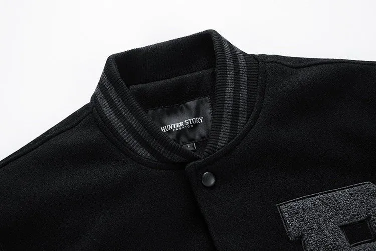 American Baseball Jacket Casual Stitching