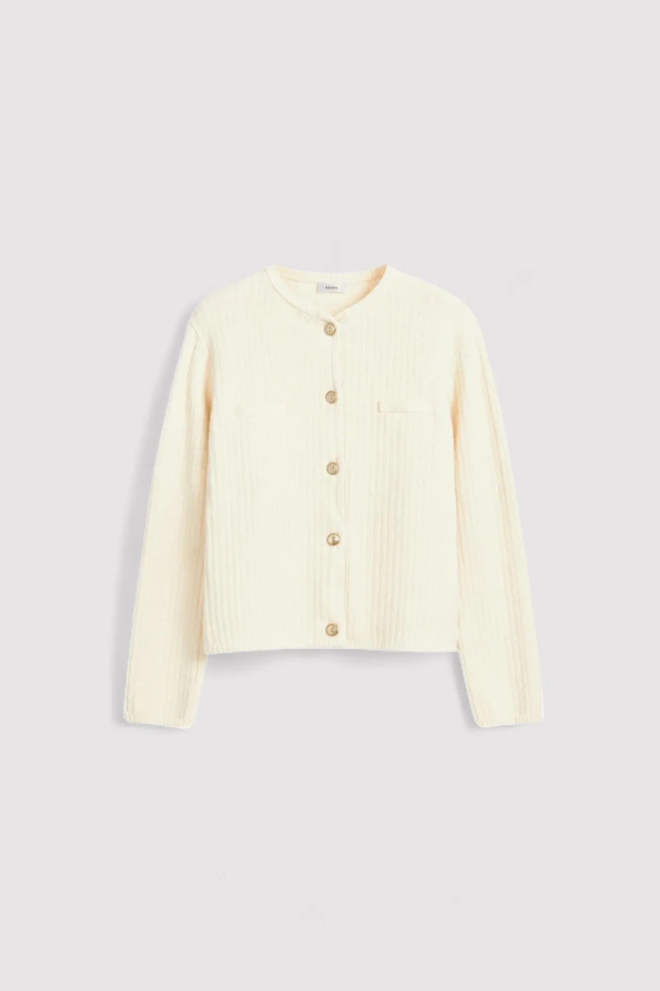 Ancien | Women's Old Money Knitted Woolen Button Cardigan