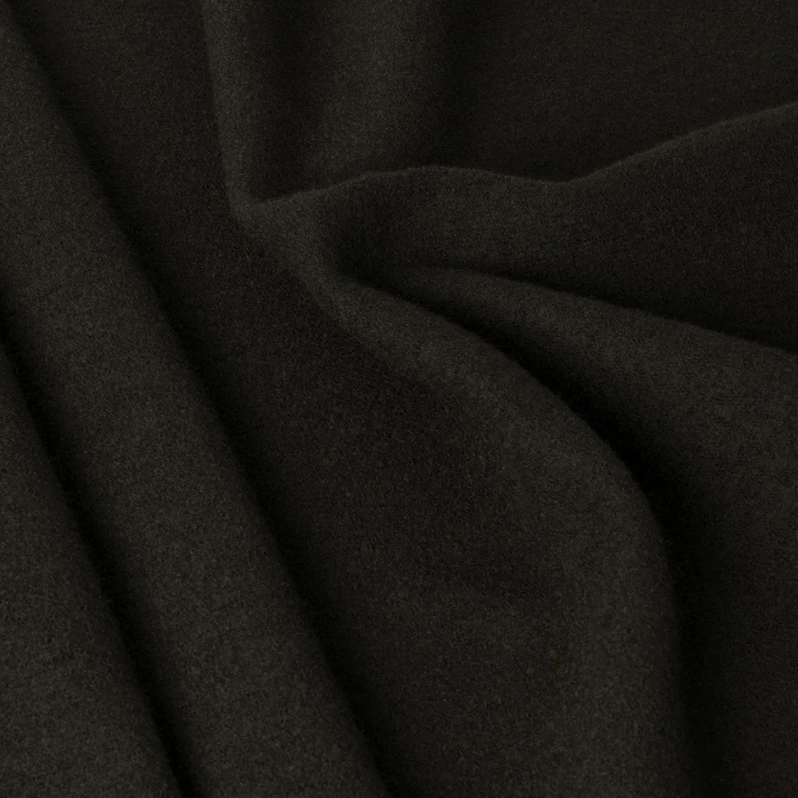 Brown Wool Coating Knit 2347