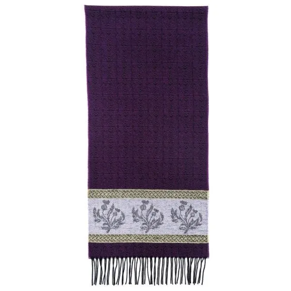 Celtic Alba Thistle Scarf