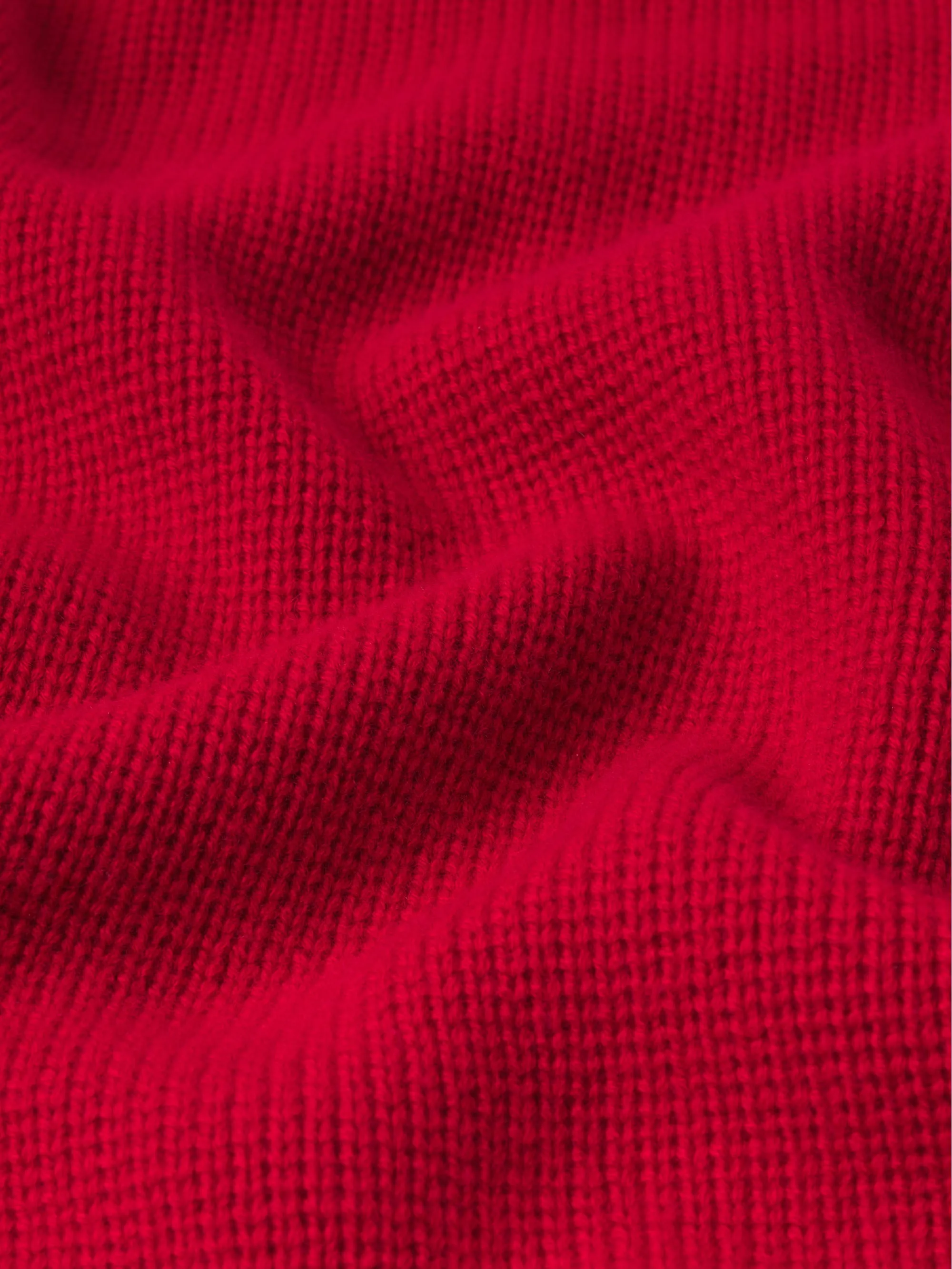 Chunky Sweater -- Spring Red