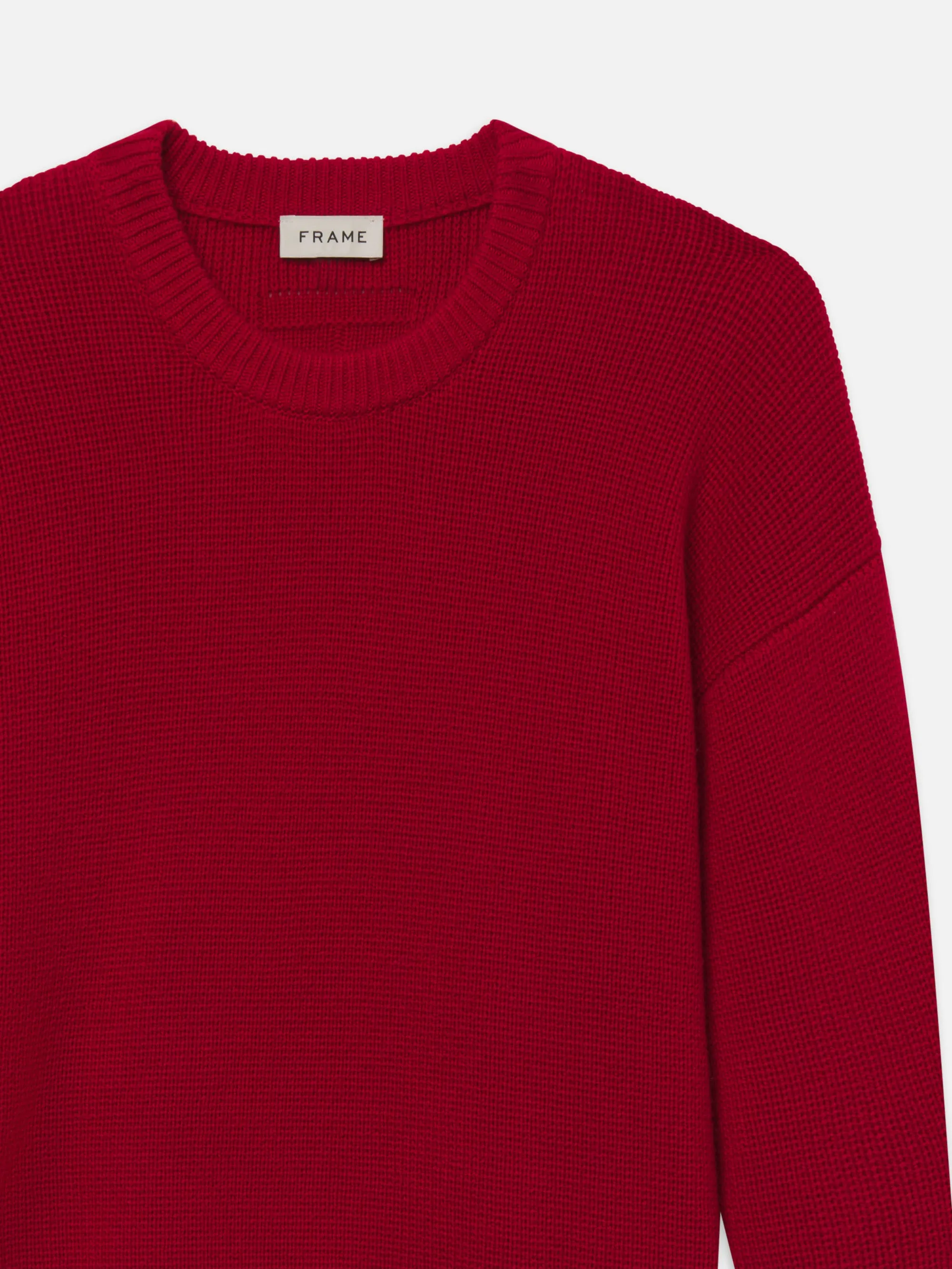 Chunky Sweater -- Spring Red