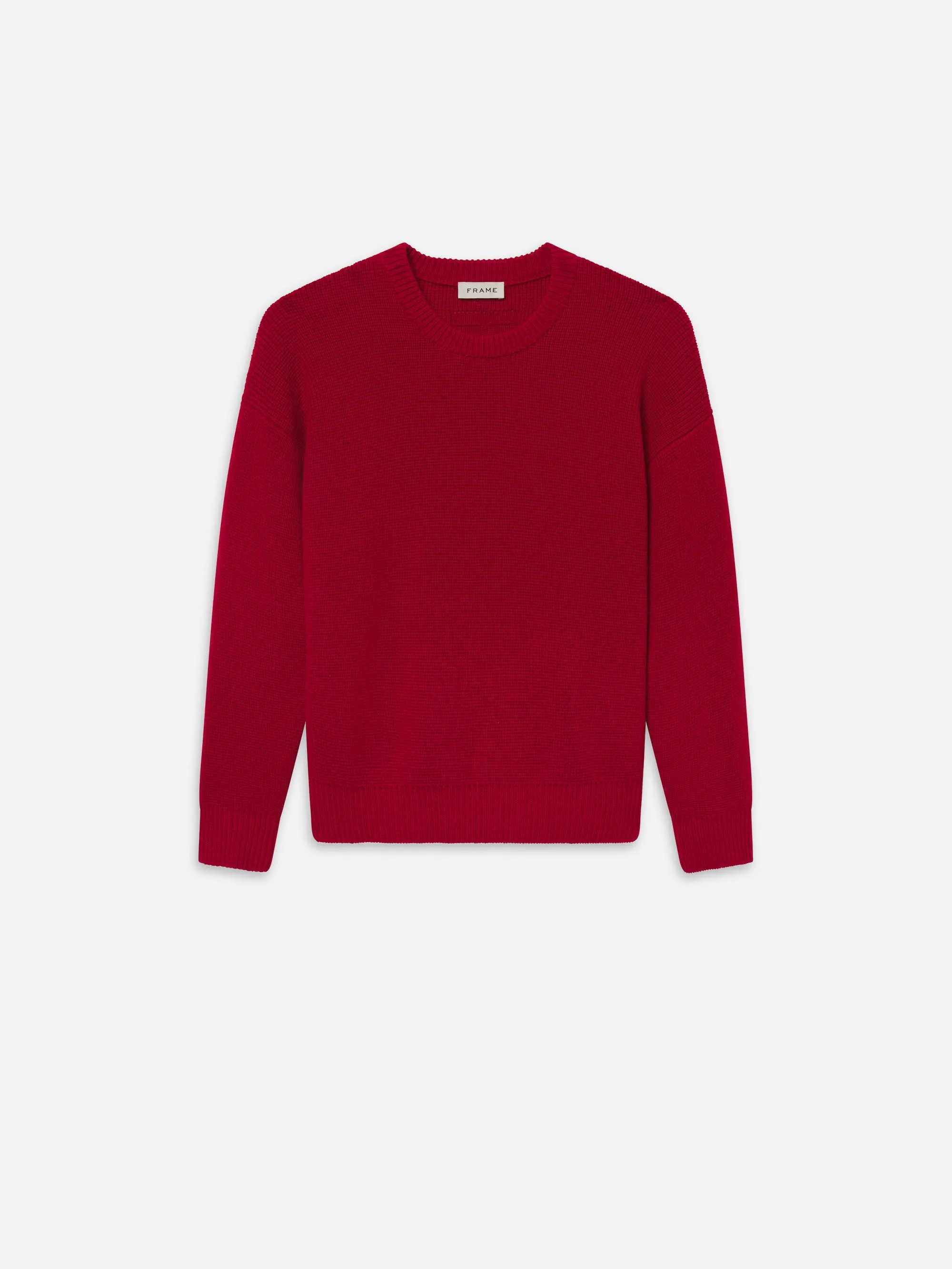 Chunky Sweater -- Spring Red