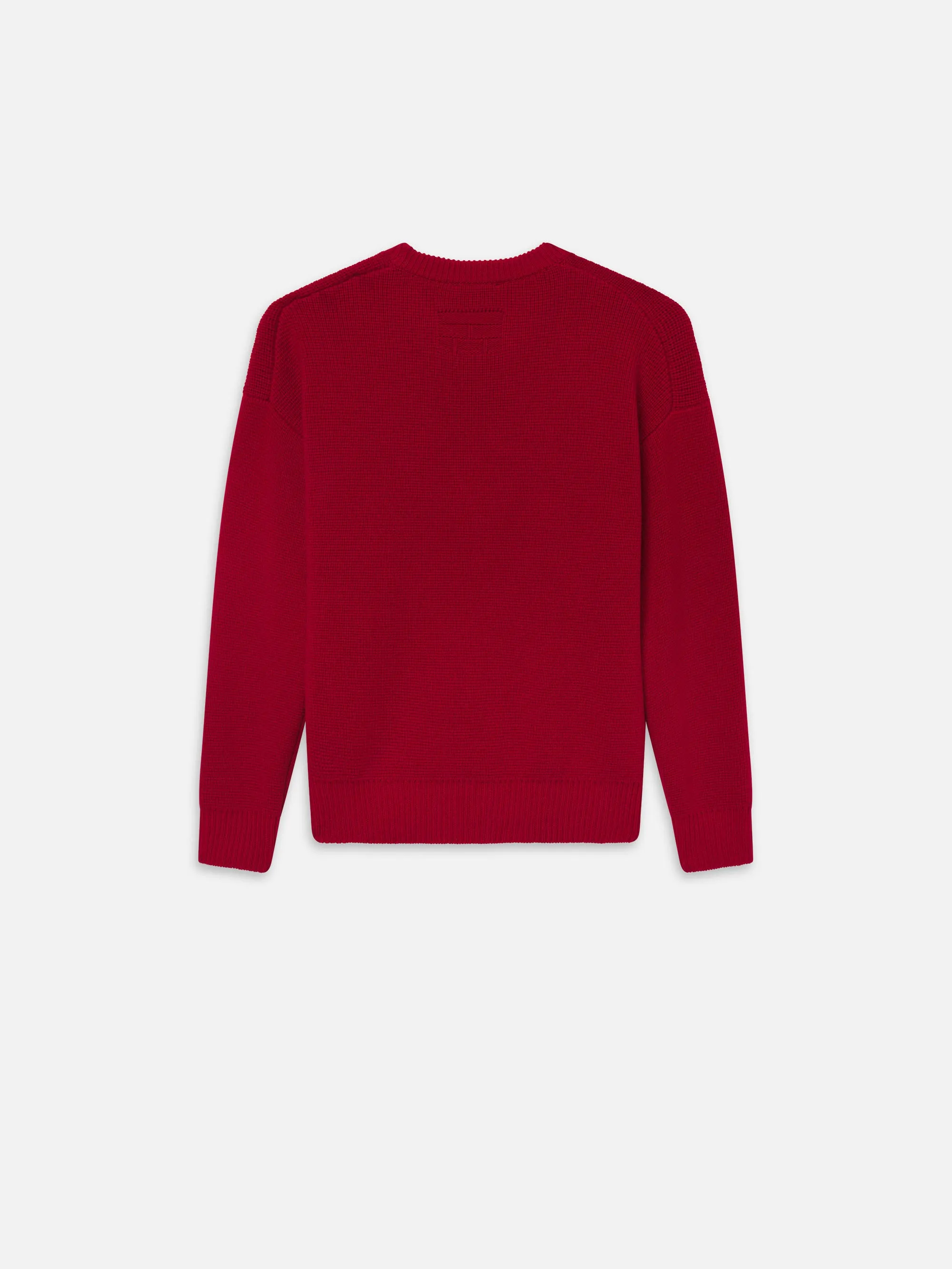 Chunky Sweater -- Spring Red