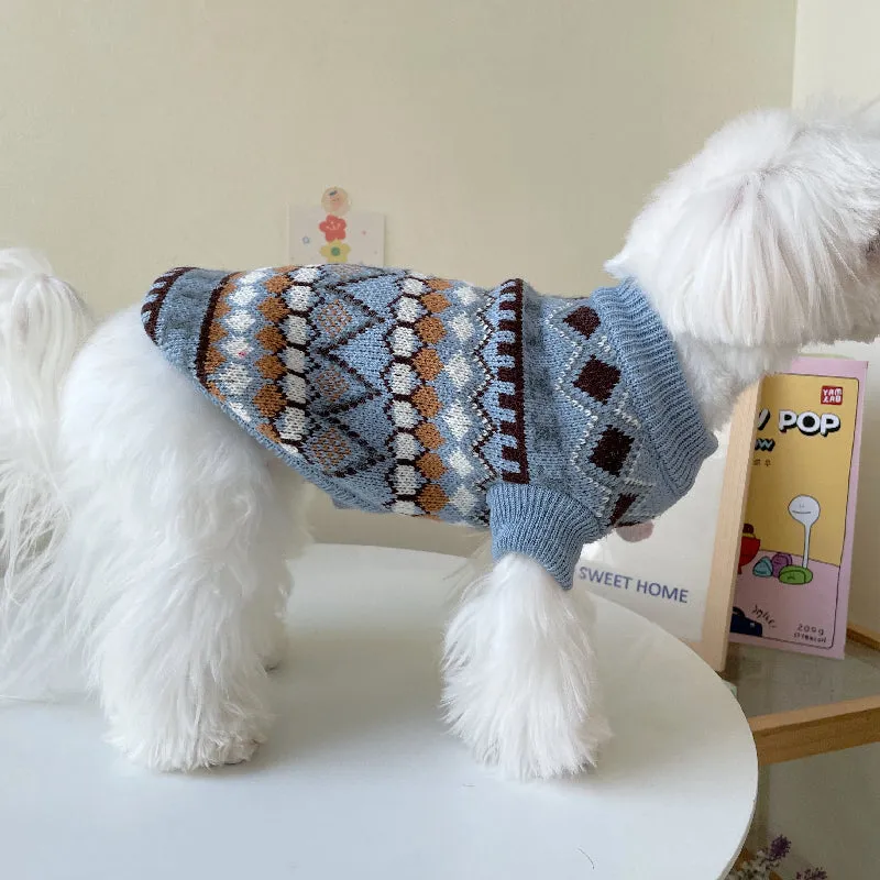 Classic Knitted Pet Sweaters