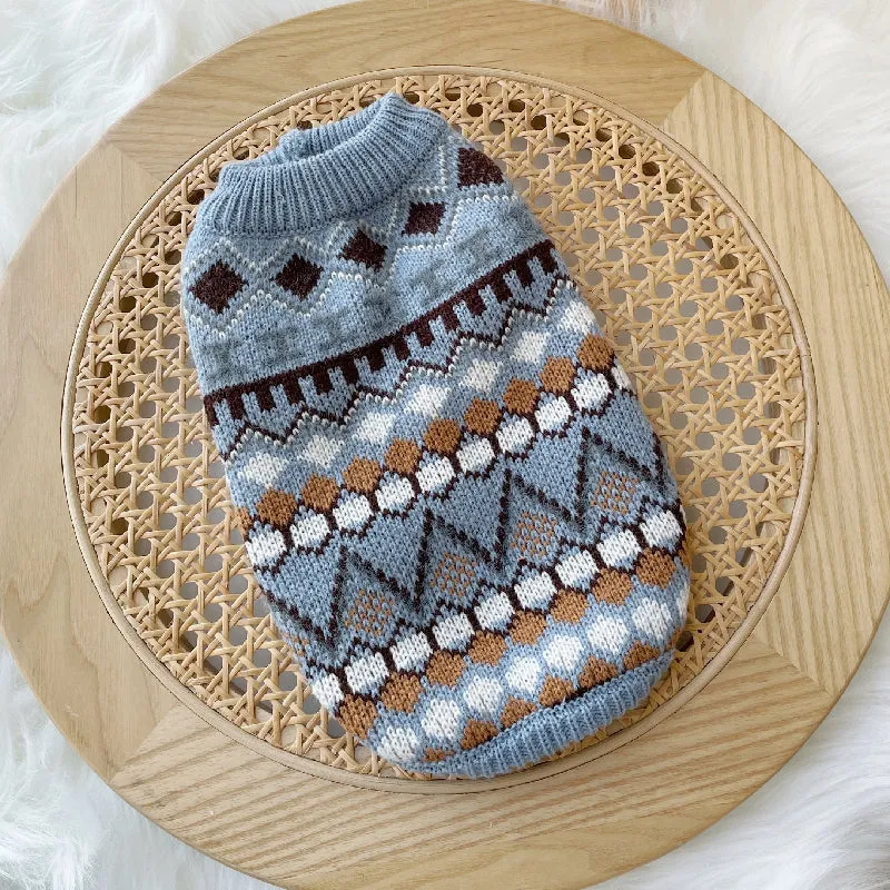 Classic Knitted Pet Sweaters