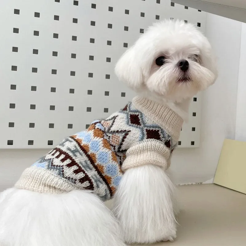 Classic Knitted Pet Sweaters