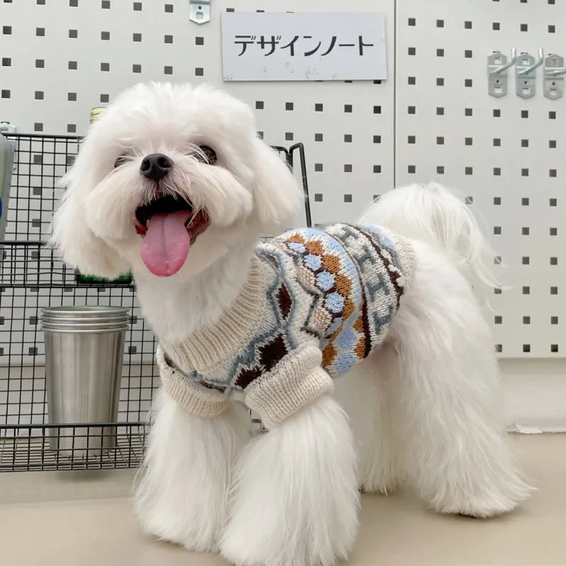 Classic Knitted Pet Sweaters