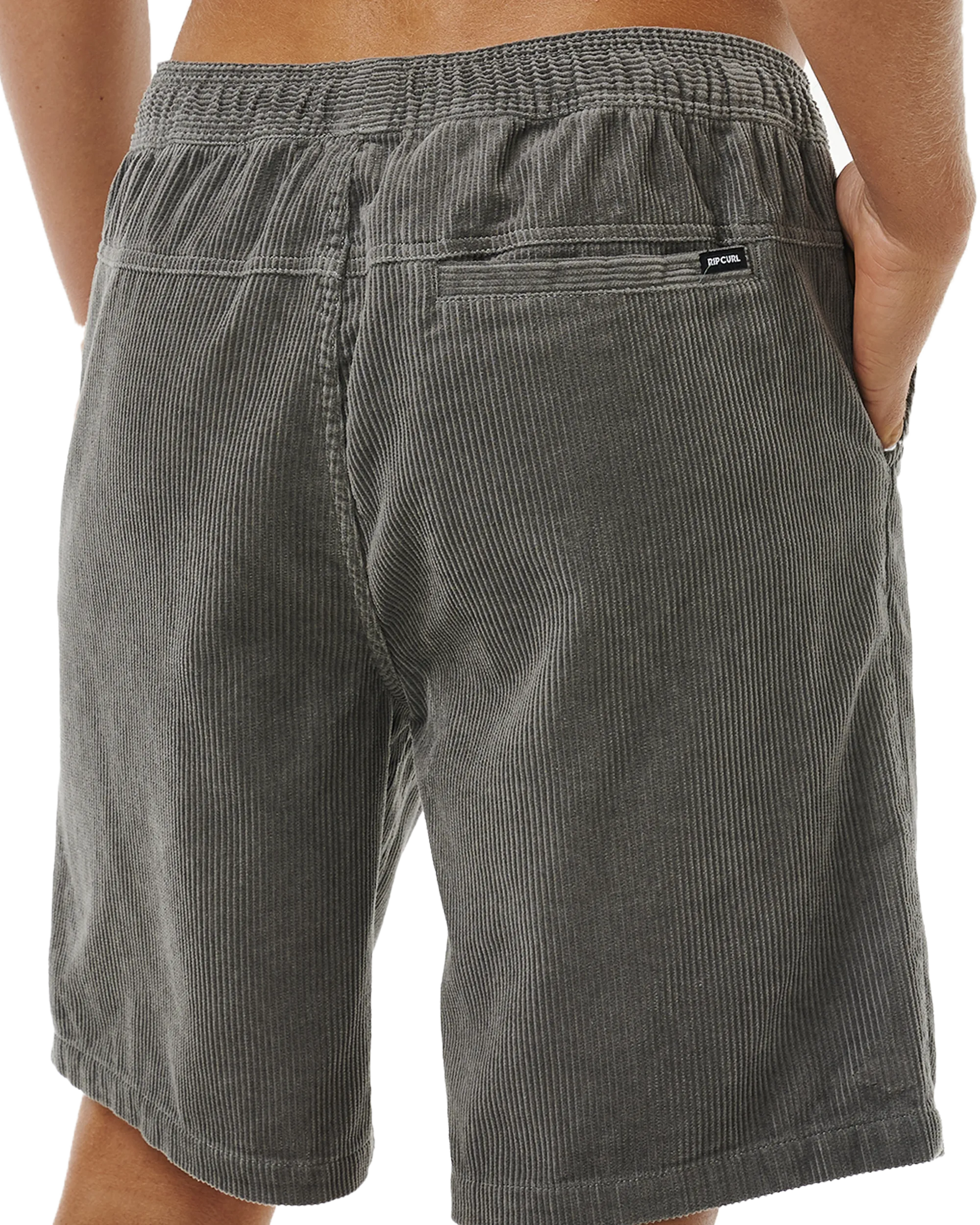 Classic Surf Corduroy Walkshorts in Charcoal Grey