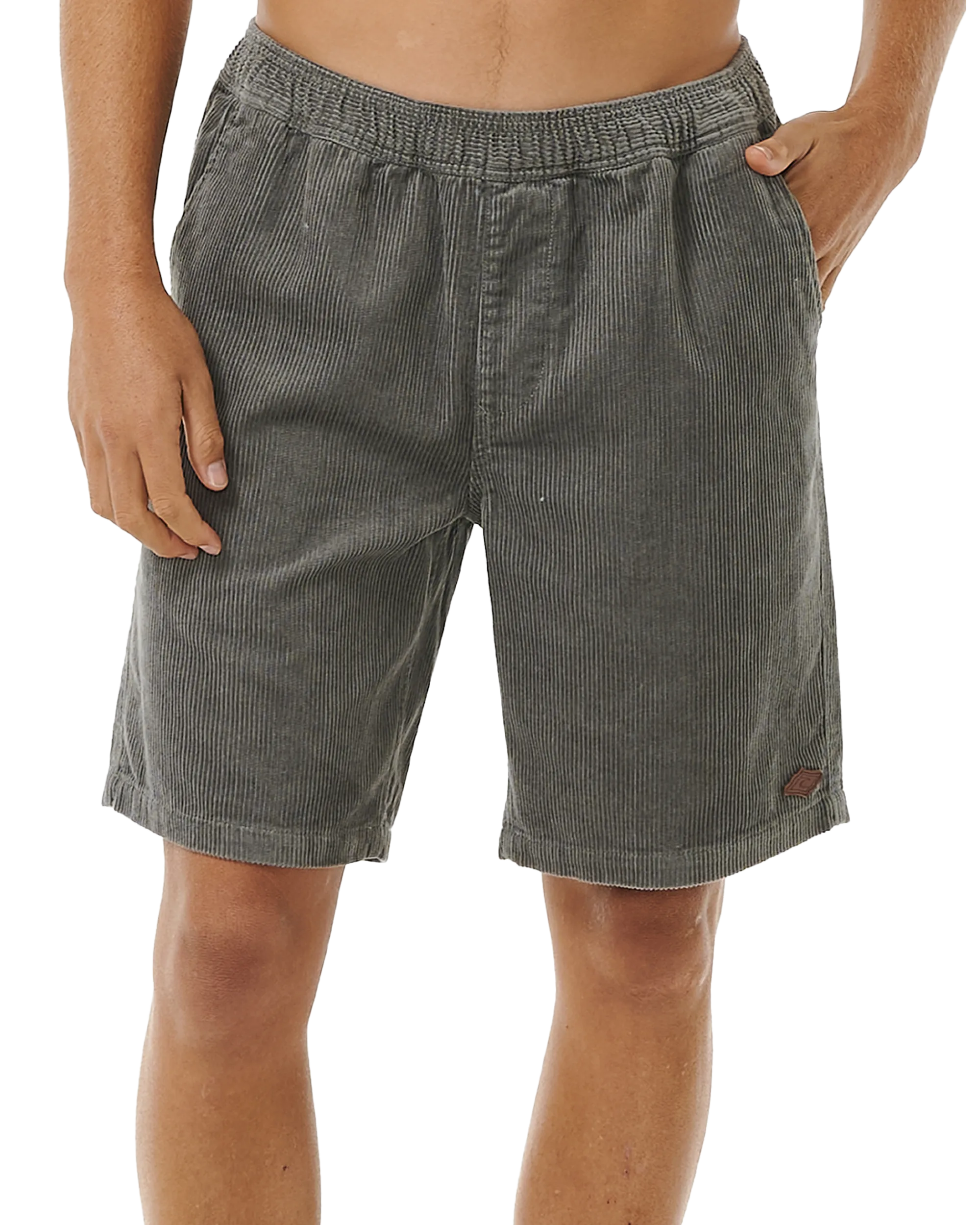 Classic Surf Corduroy Walkshorts in Charcoal Grey