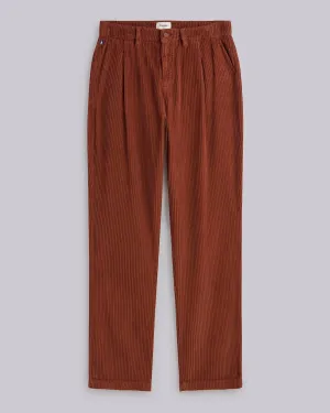 CORDUROY PLEATED CHINO