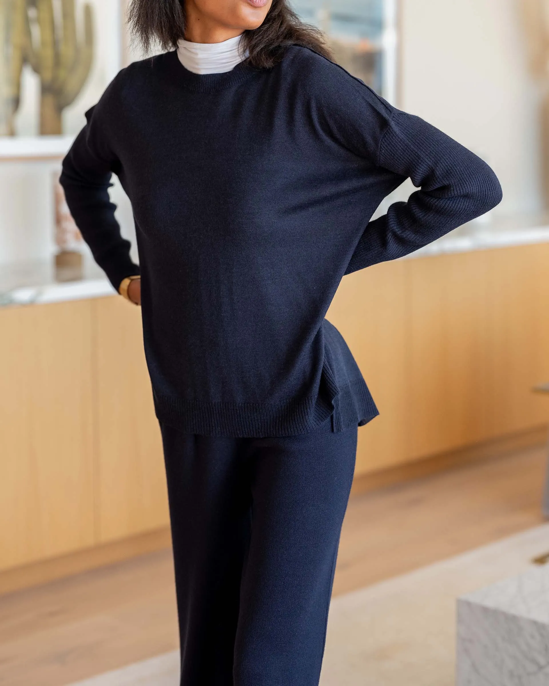 Coronado Split Back Sweater