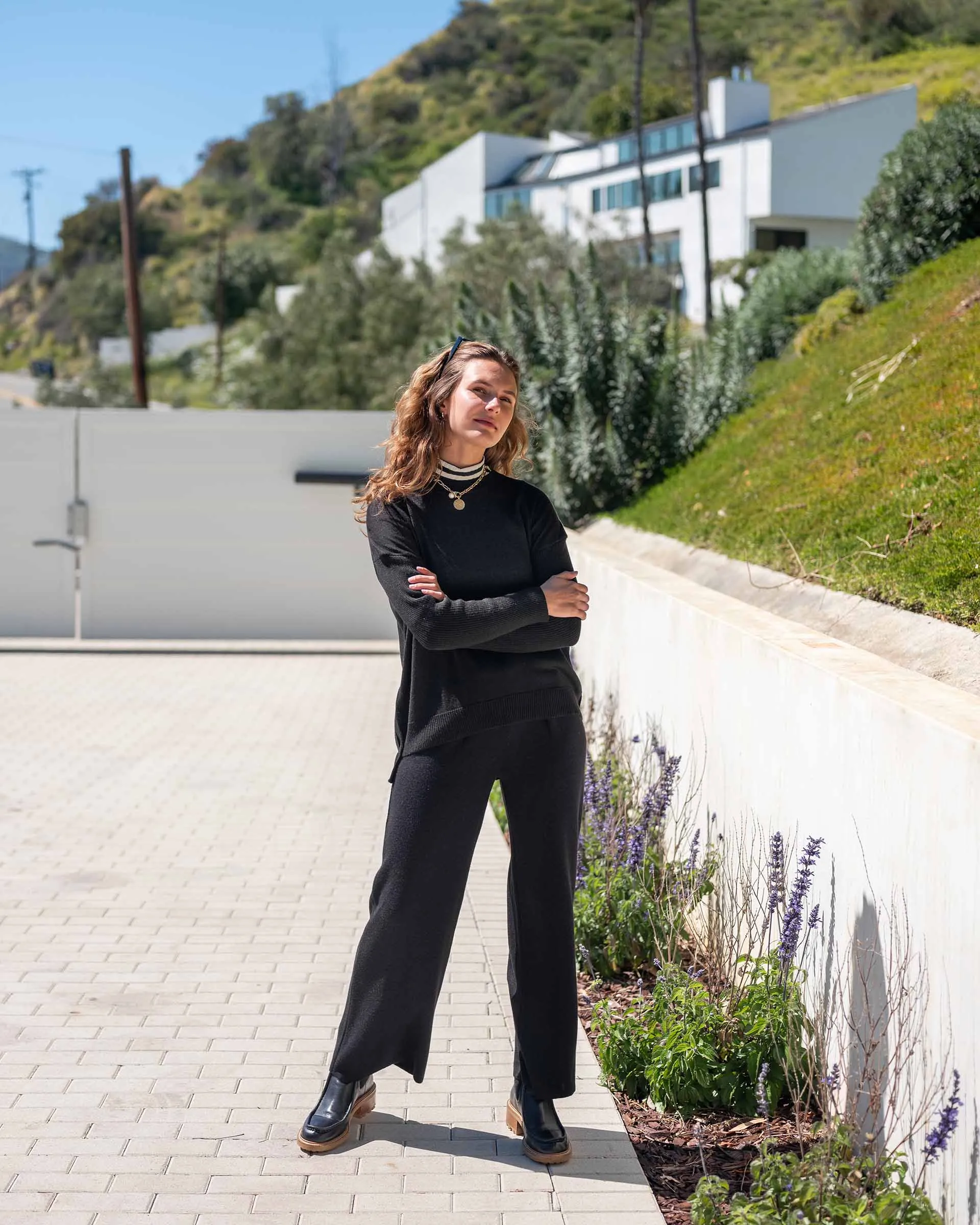 Coronado Split Back Sweater