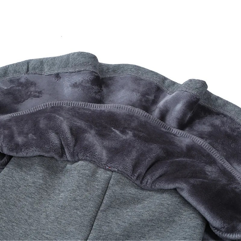 Cozy Chic: Girls' Velvet Padded Leggings