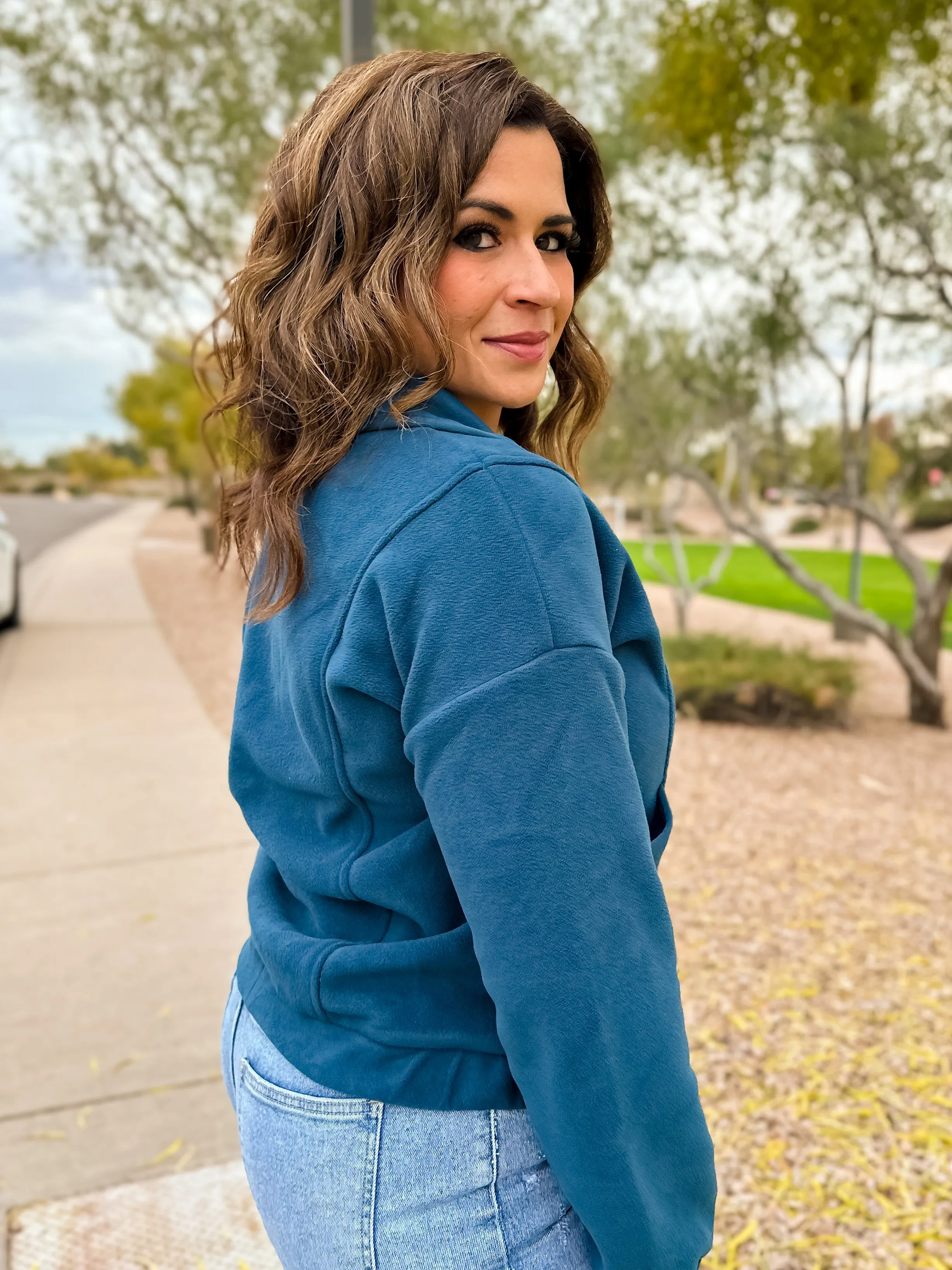 Cozy Fleece Bomber Jacket