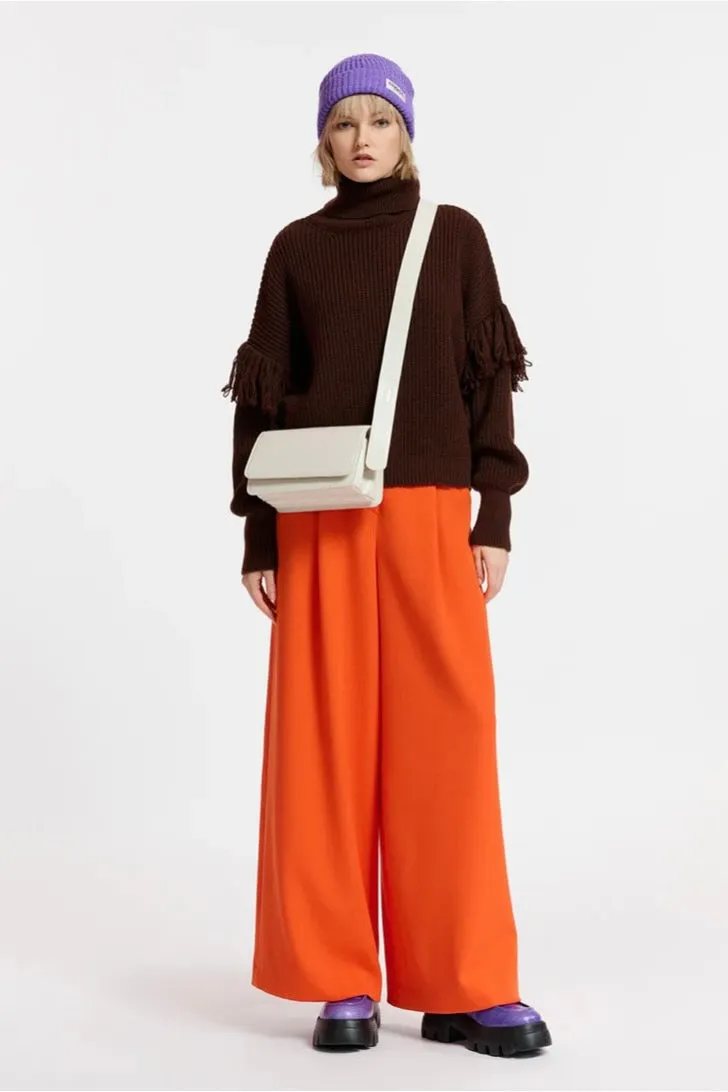 Essentiel Antwerp - Employee Wide Leg Pant: Curcuma