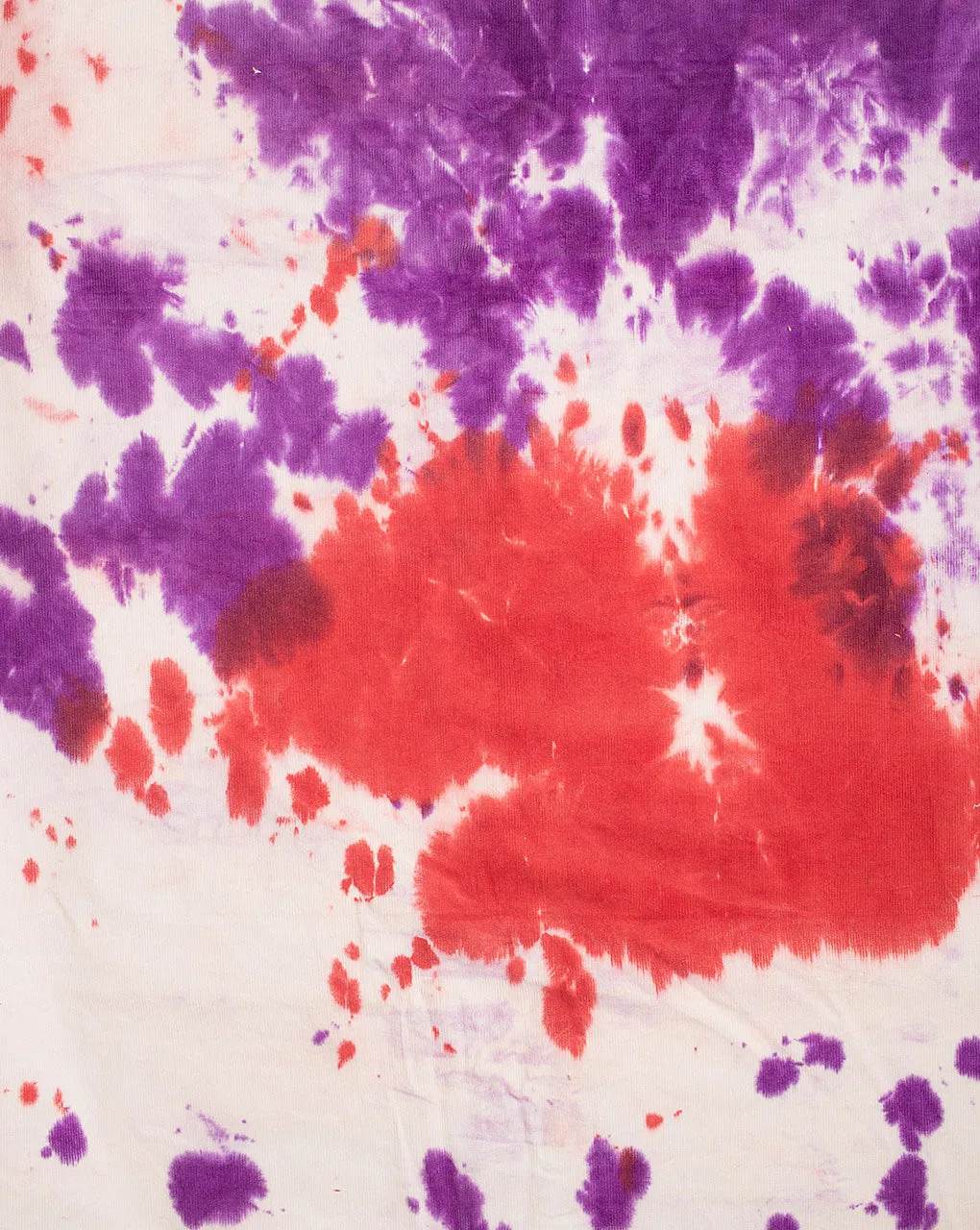 Exclusive Hand Tie & Dye Corduroy Fabric ( 21 Wales |