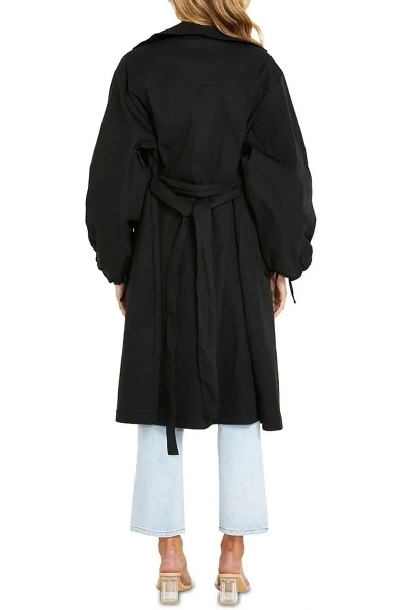 Fate   Becker - Secret Balloon Sleeve Trench