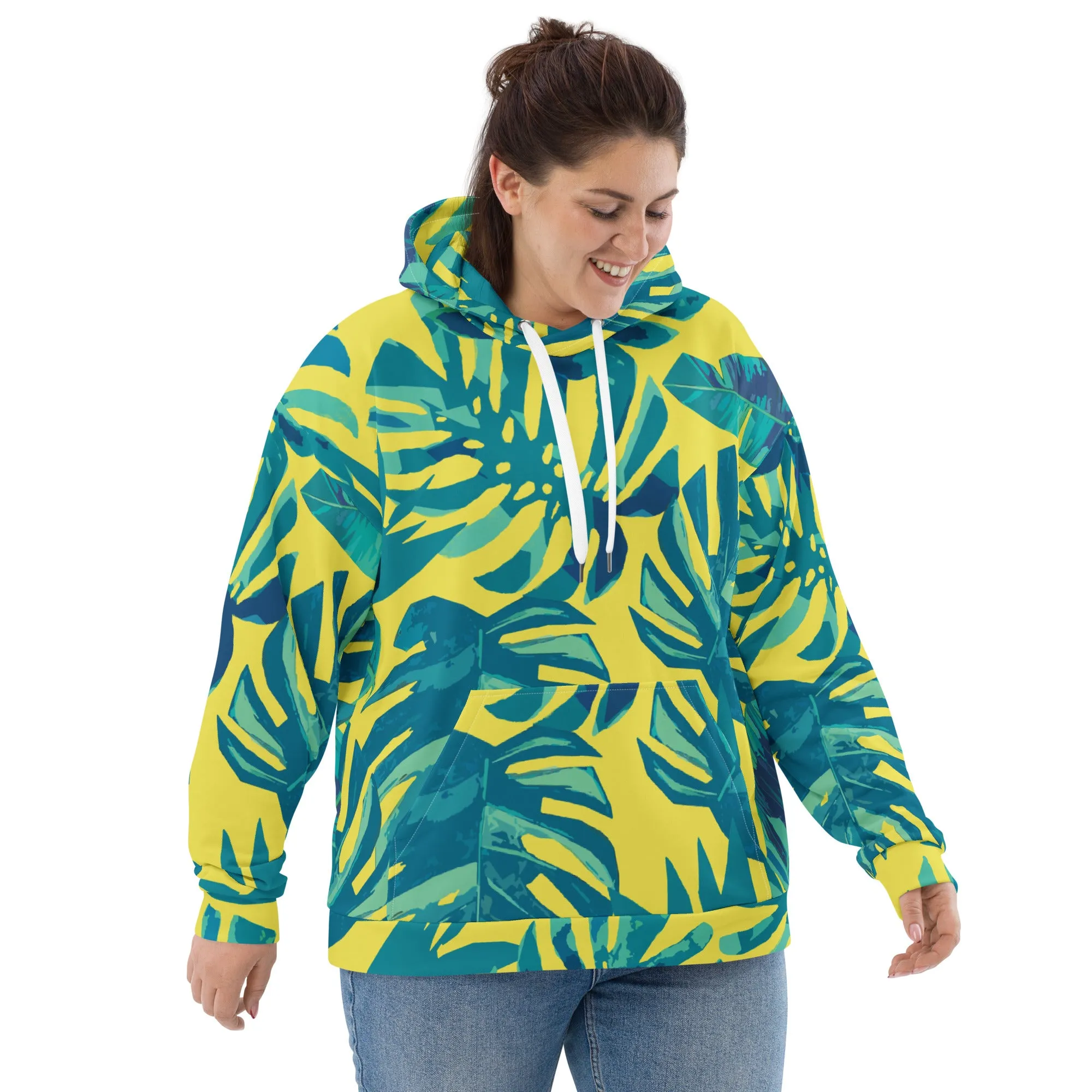 Floral Hoodie (Glamourange Spring Best Hoodies Collection - Flower Hoodies Print 0011)