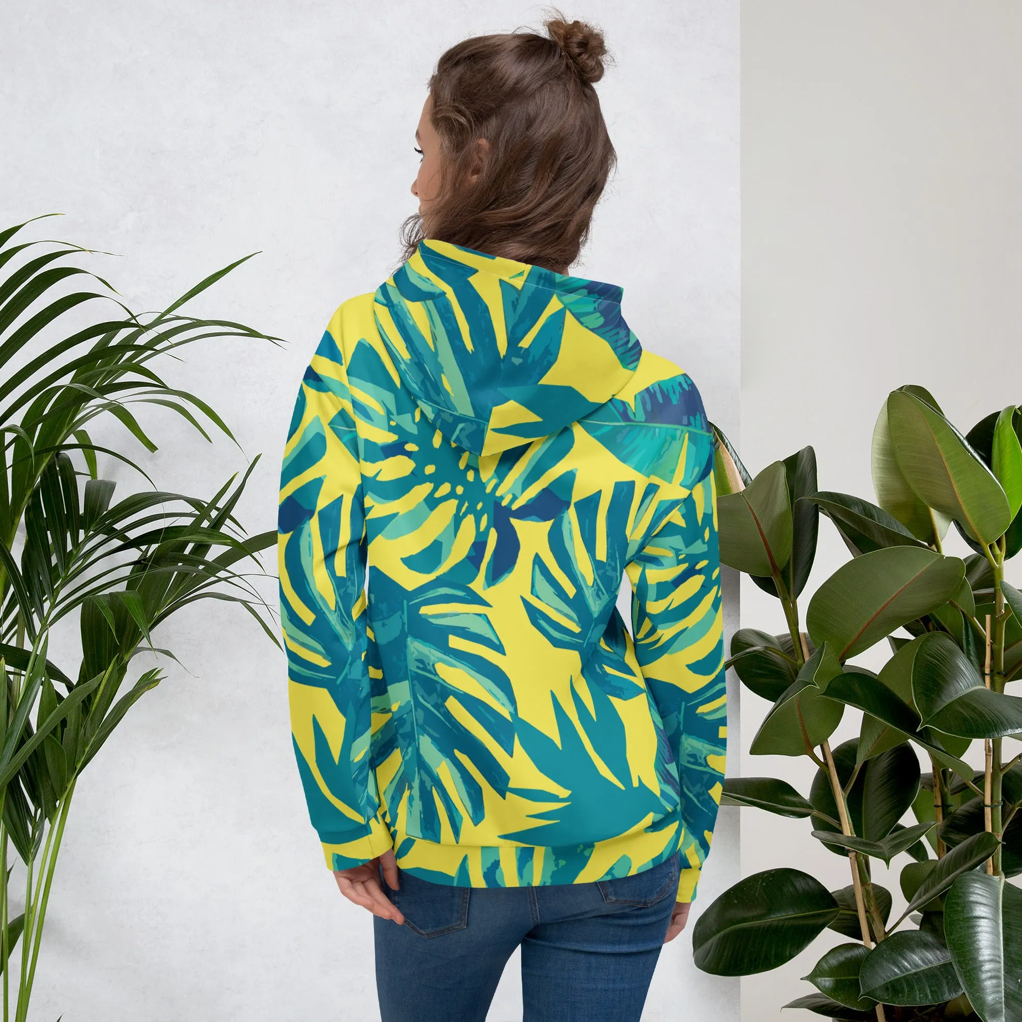Floral Hoodie (Glamourange Spring Best Hoodies Collection - Flower Hoodies Print 0011)