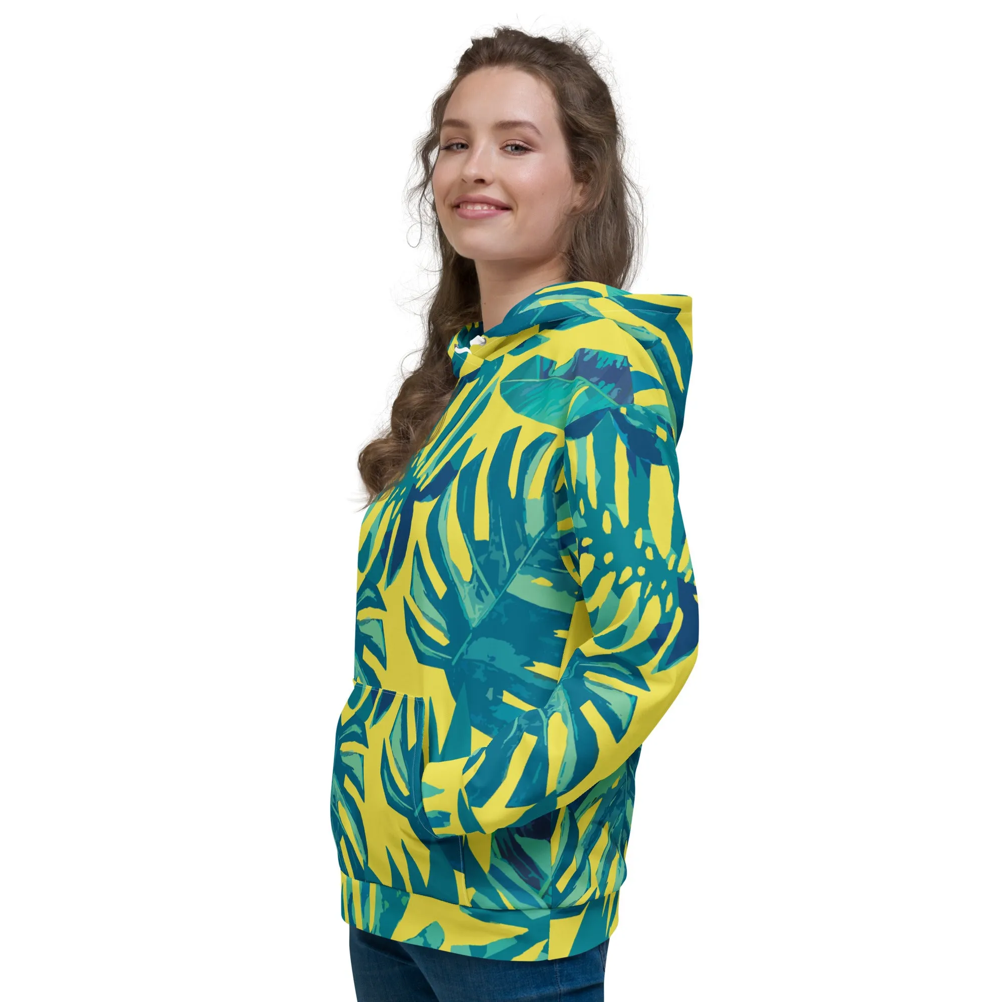 Floral Hoodie (Glamourange Spring Best Hoodies Collection - Flower Hoodies Print 0011)