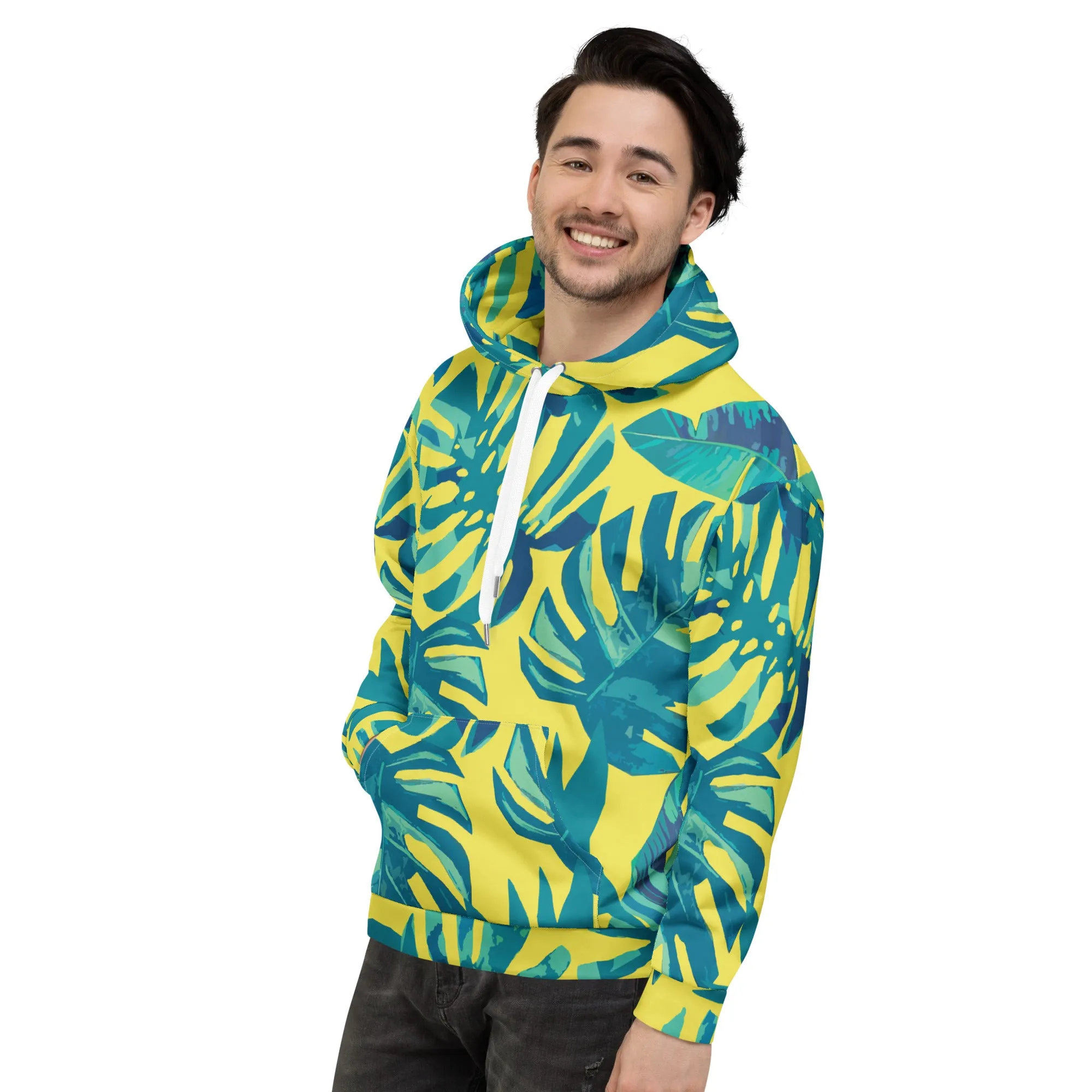 Floral Hoodie (Glamourange Spring Best Hoodies Collection - Flower Hoodies Print 0011)