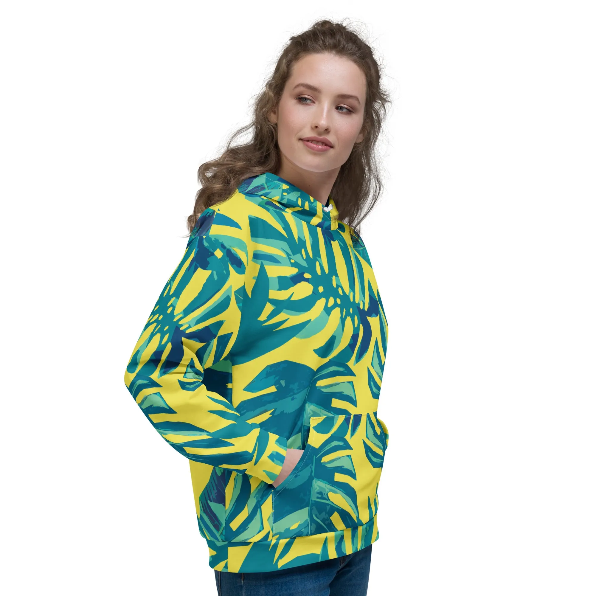 Floral Hoodie (Glamourange Spring Best Hoodies Collection - Flower Hoodies Print 0011)