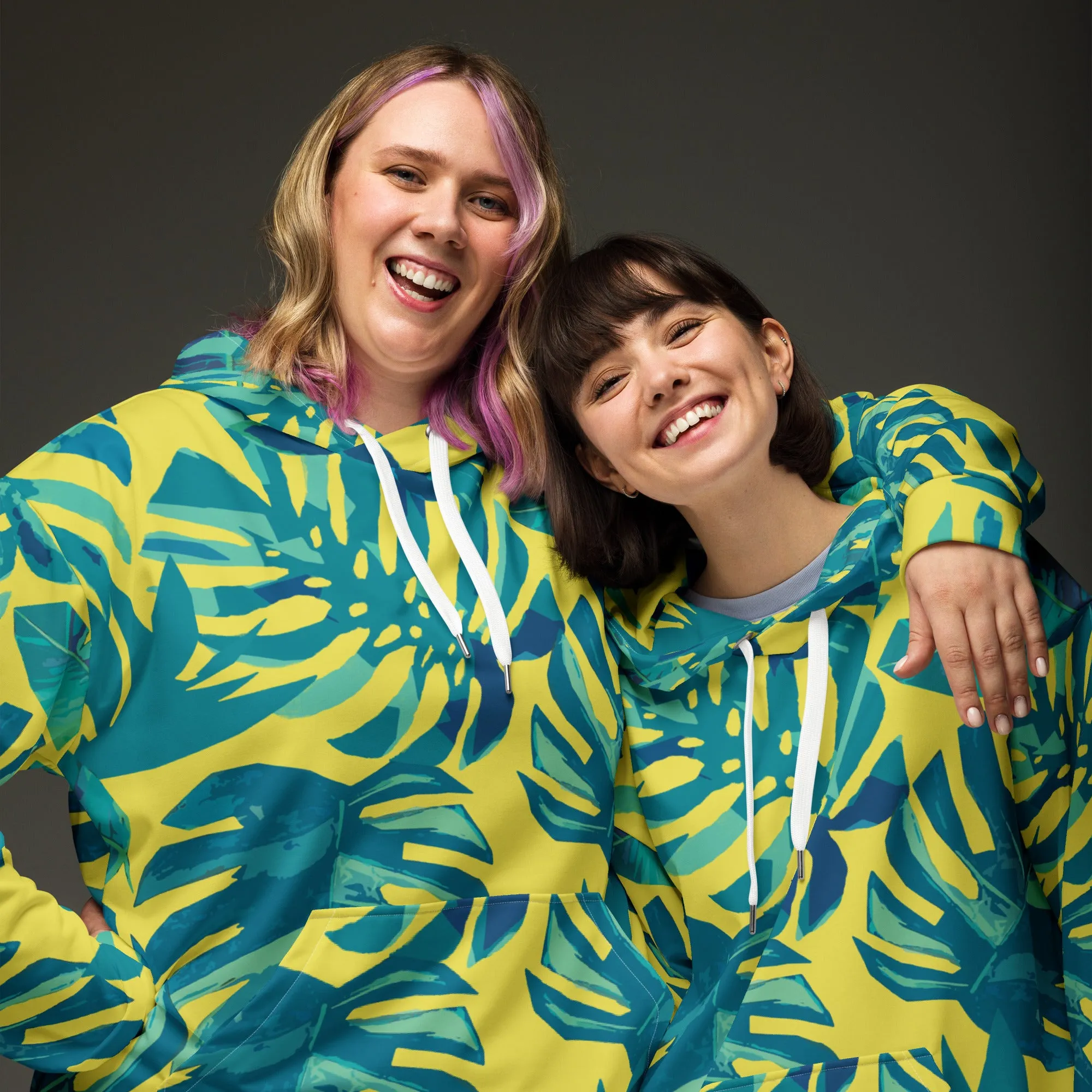 Floral Hoodie (Glamourange Spring Best Hoodies Collection - Flower Hoodies Print 0011)