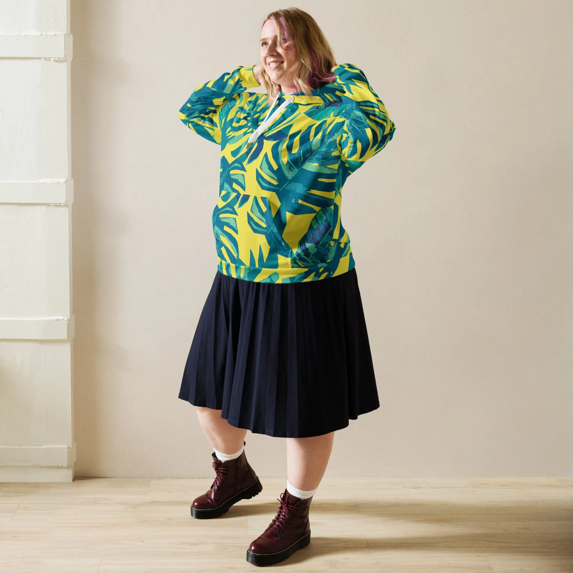 Floral Hoodie (Glamourange Spring Best Hoodies Collection - Flower Hoodies Print 0011)