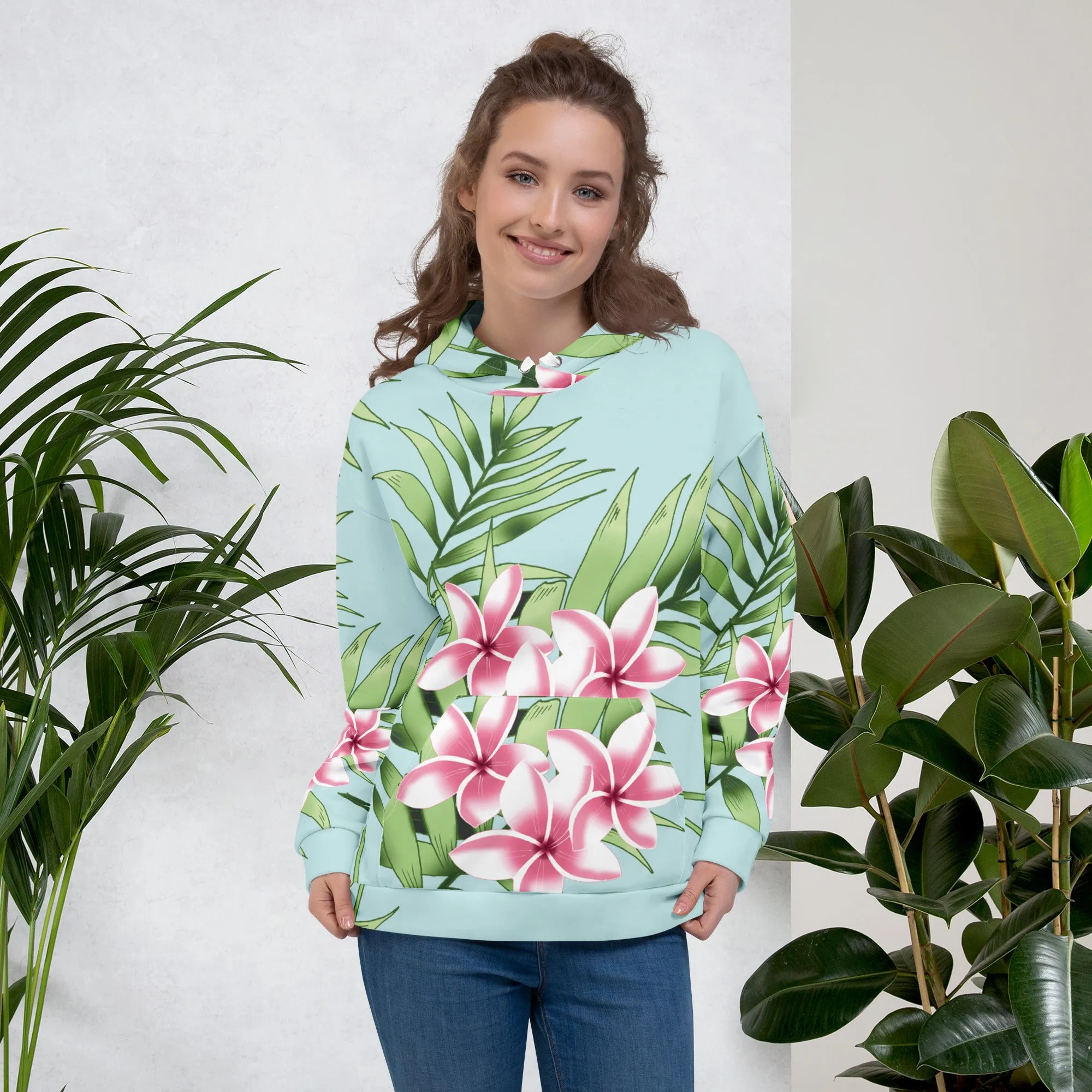 Floral Hoodie (Glamourange Spring Best Hoodies Collection - Flower Hoodies Print 001)