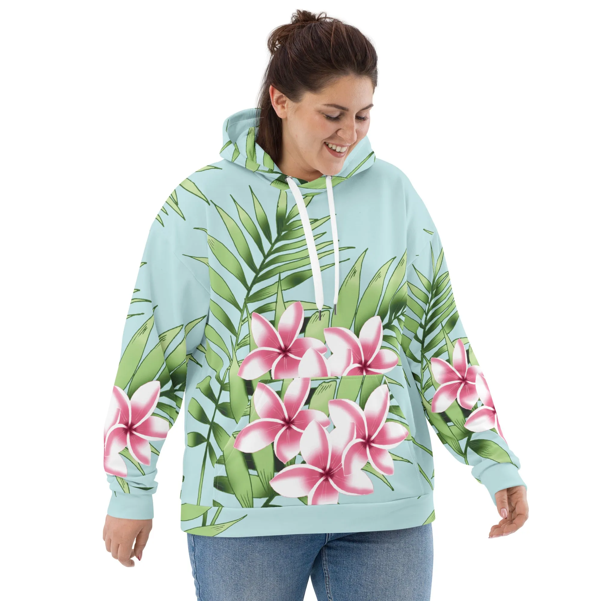 Floral Hoodie (Glamourange Spring Best Hoodies Collection - Flower Hoodies Print 001)