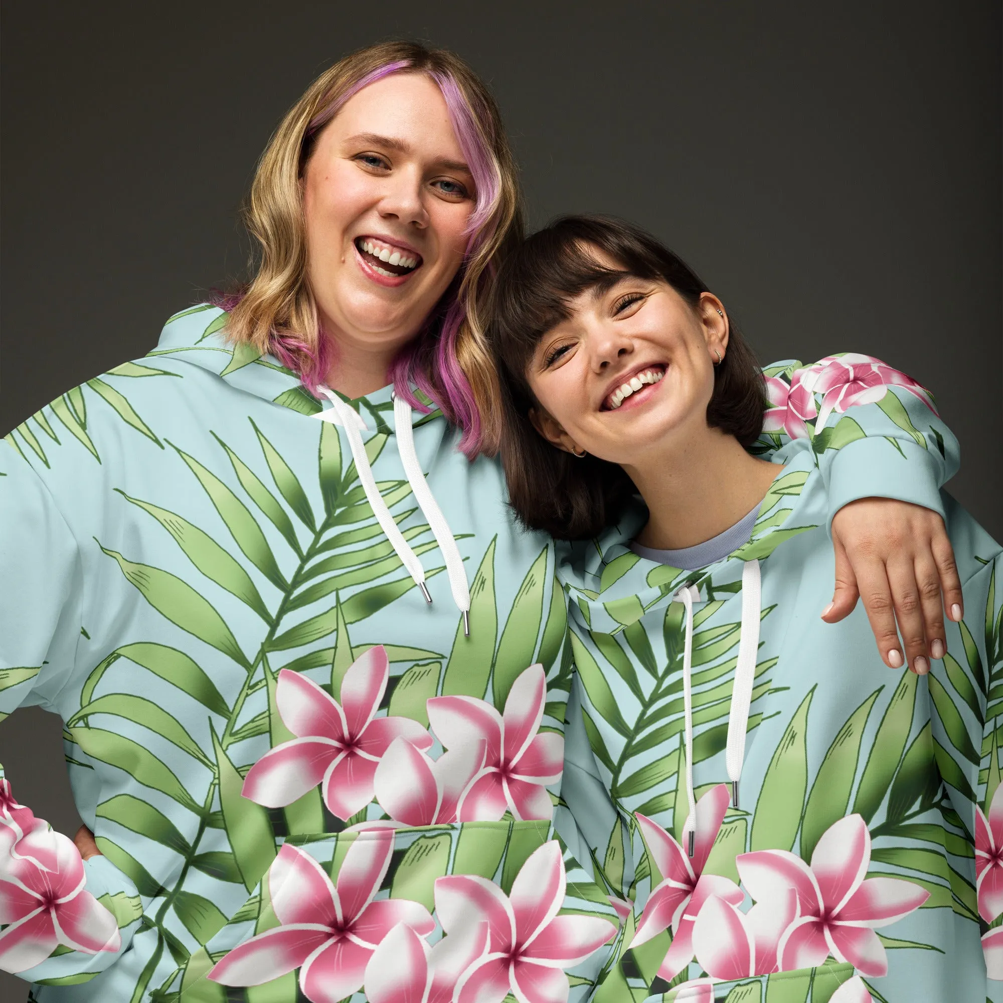 Floral Hoodie (Glamourange Spring Best Hoodies Collection - Flower Hoodies Print 001)