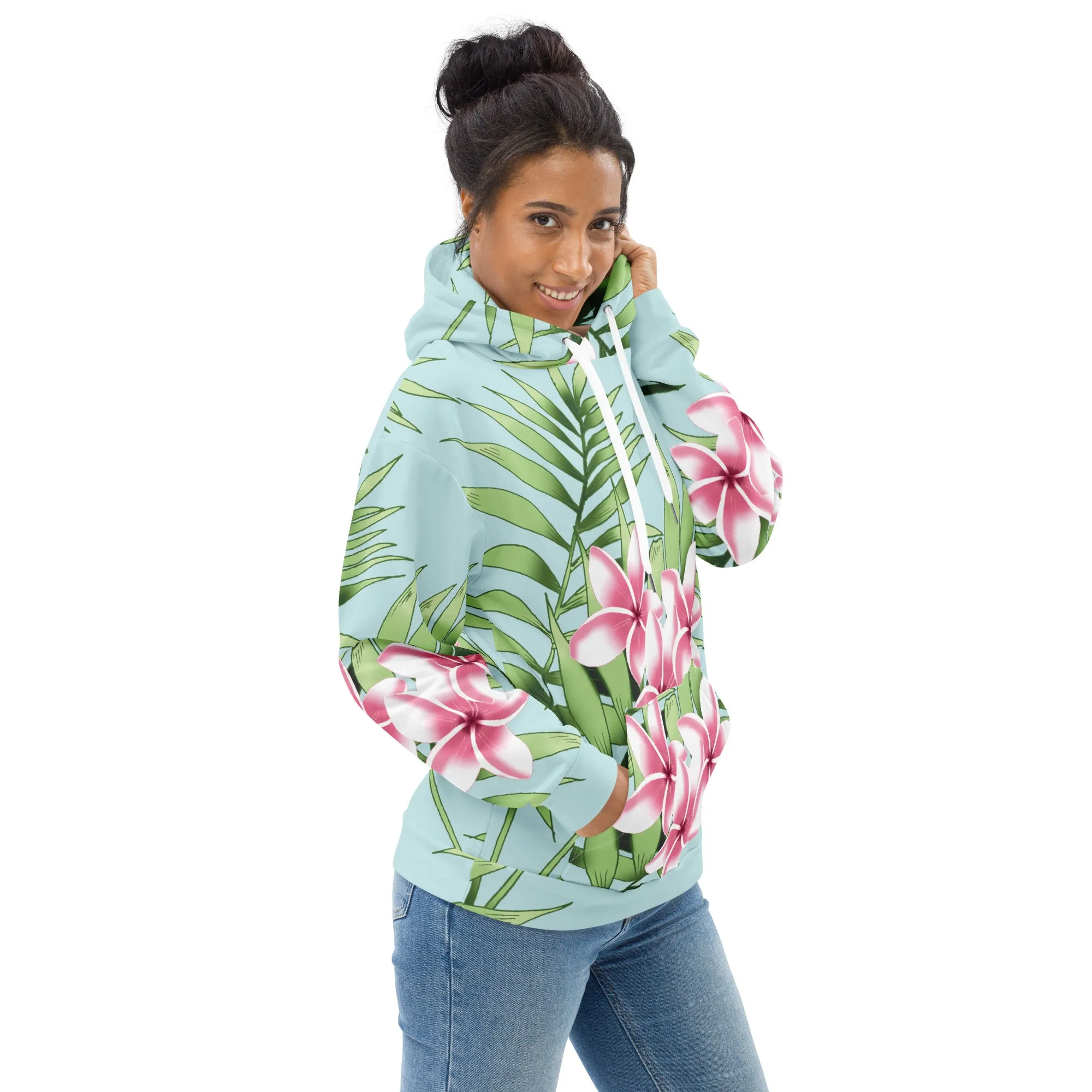 Floral Hoodie (Glamourange Spring Best Hoodies Collection - Flower Hoodies Print 001)