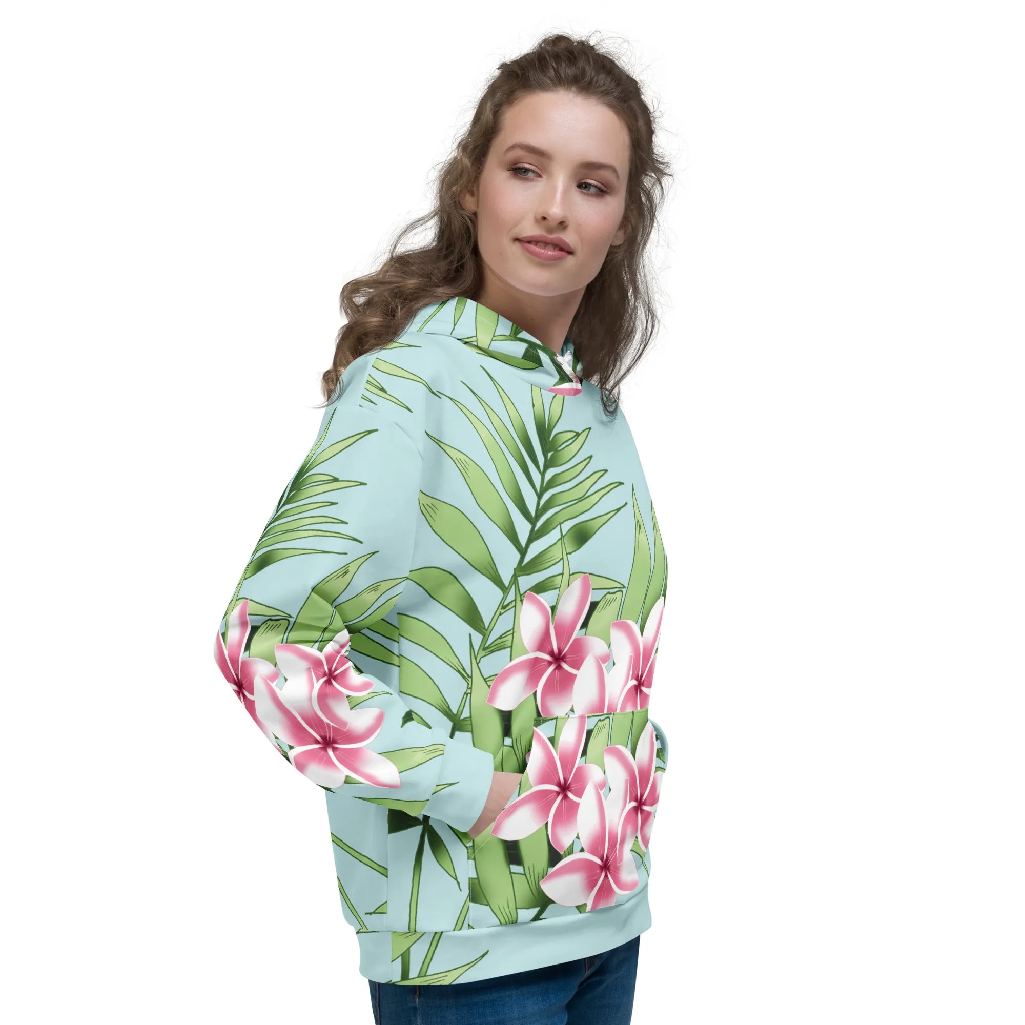 Floral Hoodie (Glamourange Spring Best Hoodies Collection - Flower Hoodies Print 001)