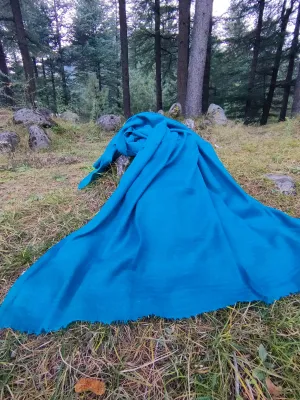 Handmade wool scarf