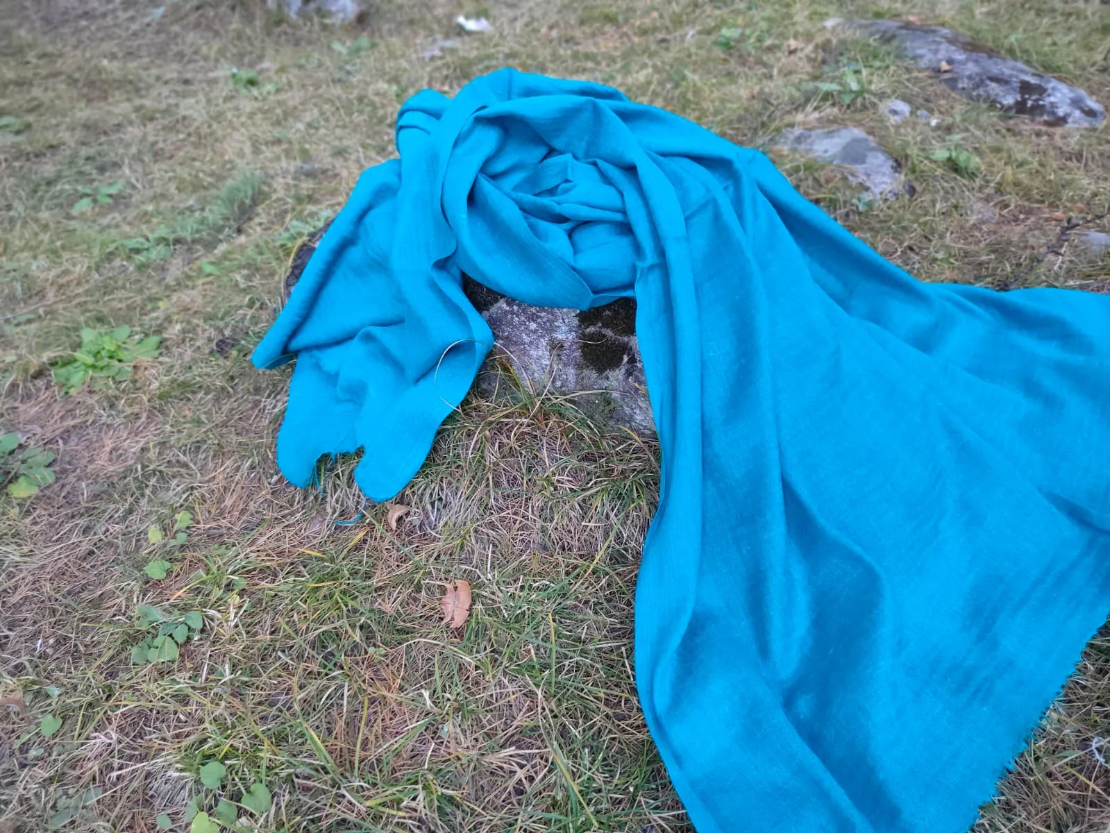 Handmade wool scarf