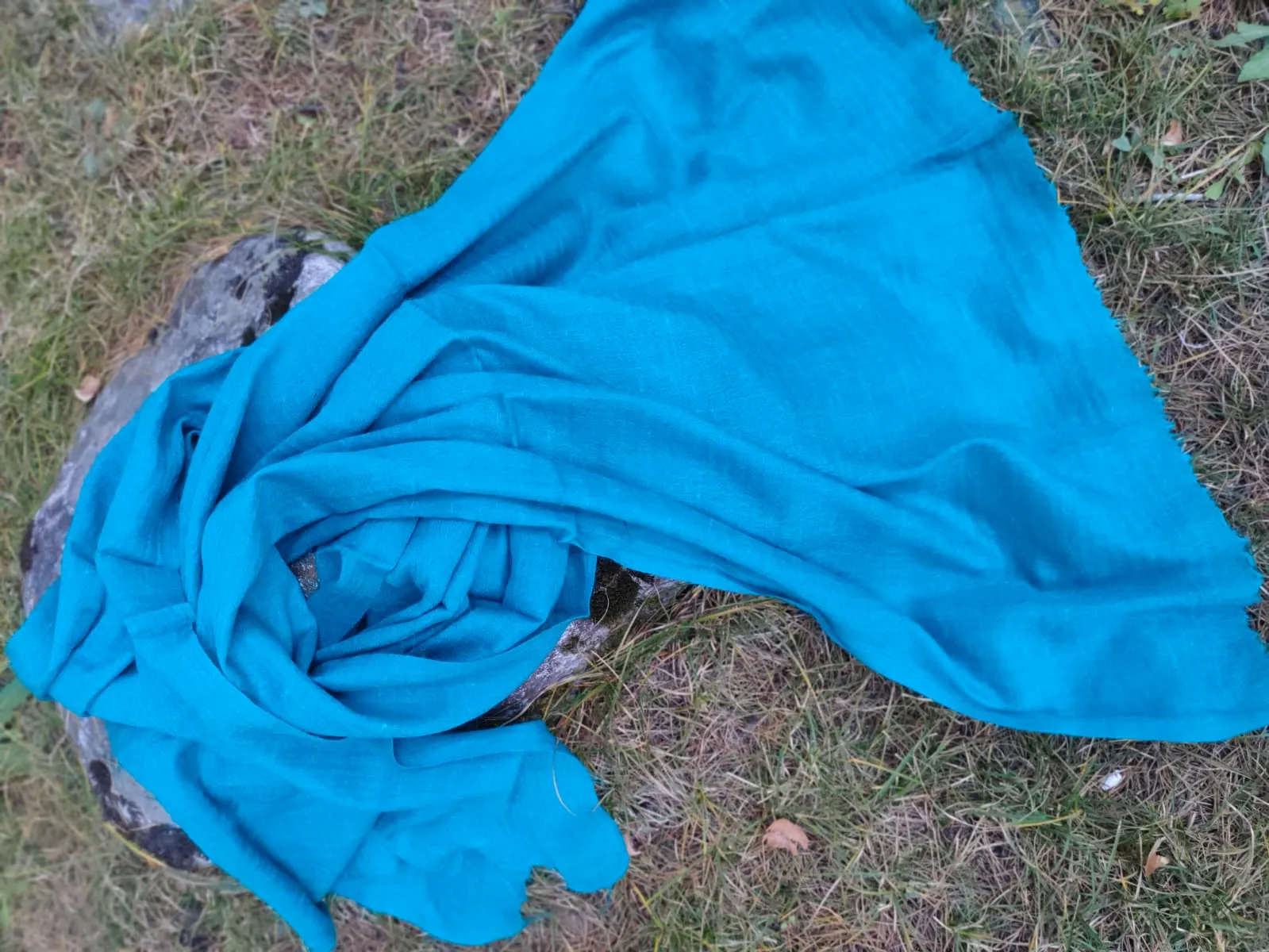 Handmade wool scarf