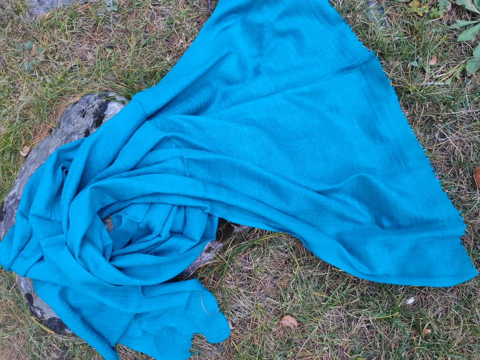 Handmade wool scarf