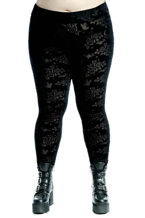 Hayzel Velvet Leggings [PLUS]