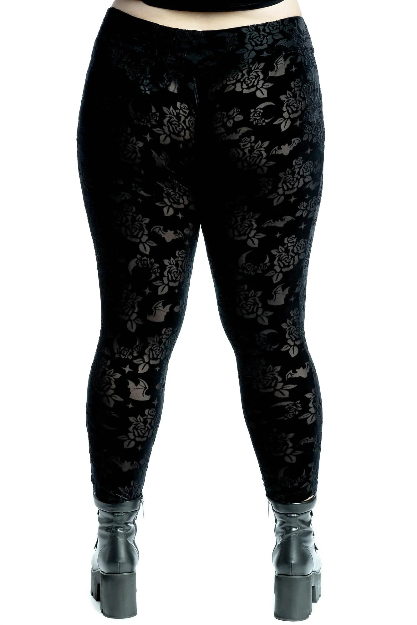 Hayzel Velvet Leggings [PLUS]