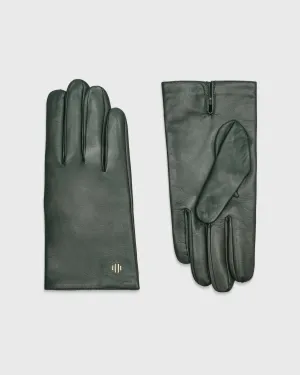Henri Green Leather Gloves