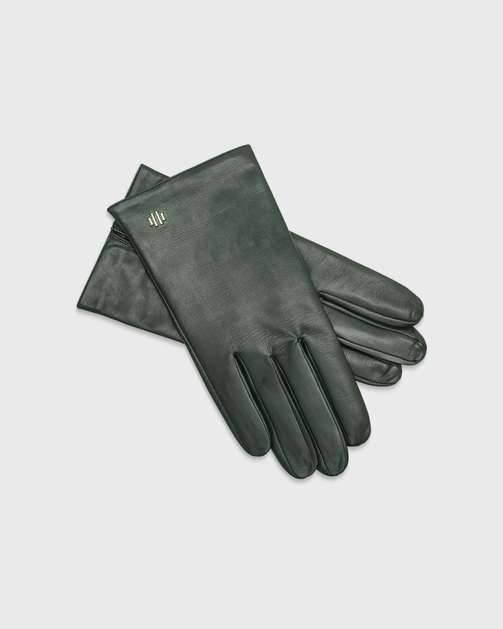 Henri Green Leather Gloves