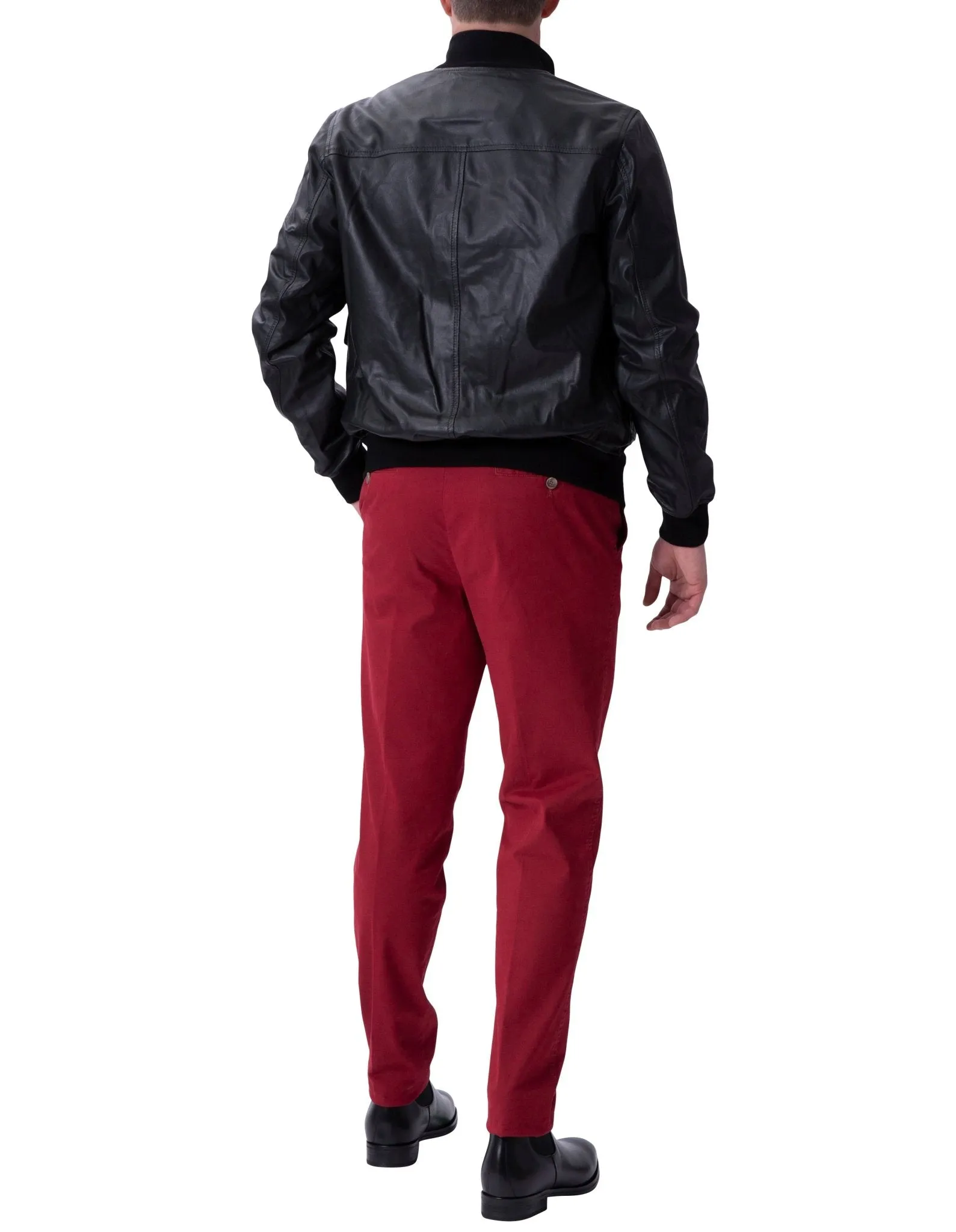 Henry Sartorial x Valstar Iconic Leather Jacket Black