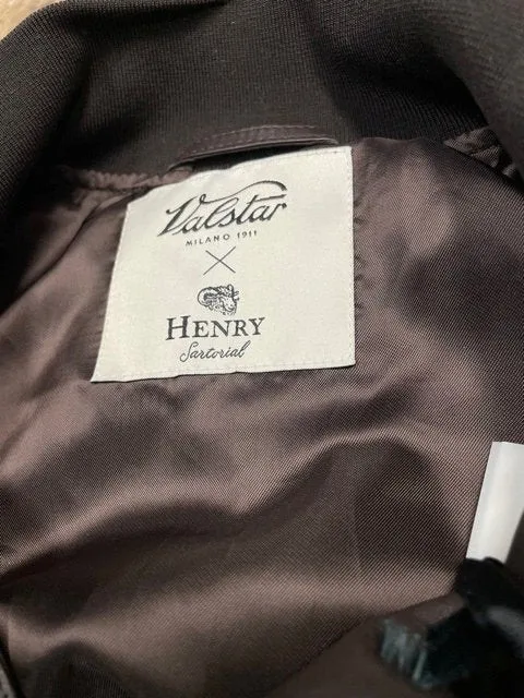Henry Sartorial x Valstar Iconic Leather Jacket Caffe