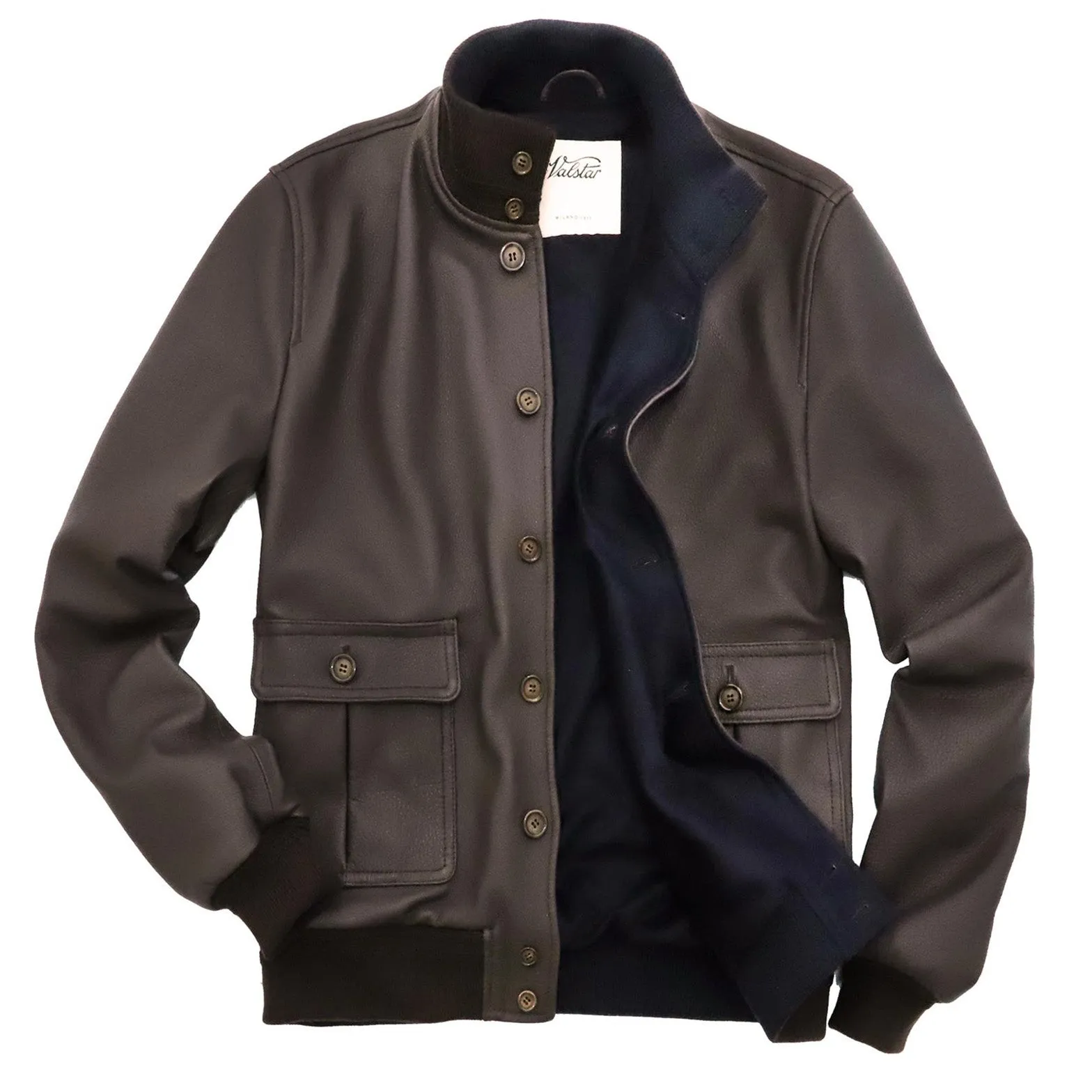 Henry Sartorial x Valstar Iconic Leather Jacket Caffe