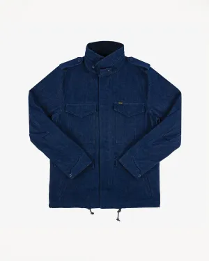 IHM-42-IND - 16oz Selvedge Denim M65 Field Jacket - Natural Indigo