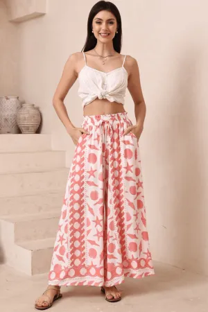 Kismet Wide Leg Pants - Seaside