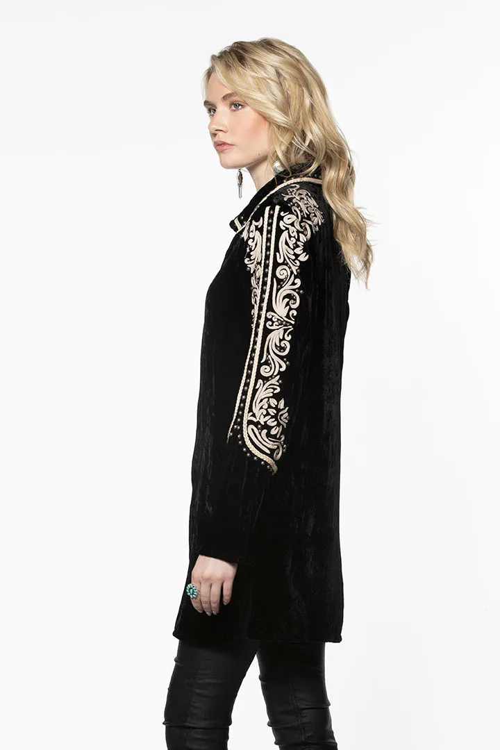 Las Espuelas Velvet Top